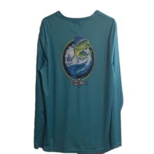FISHnVIBE Men's Long Sleeve Shirt XL‎ Great Condition